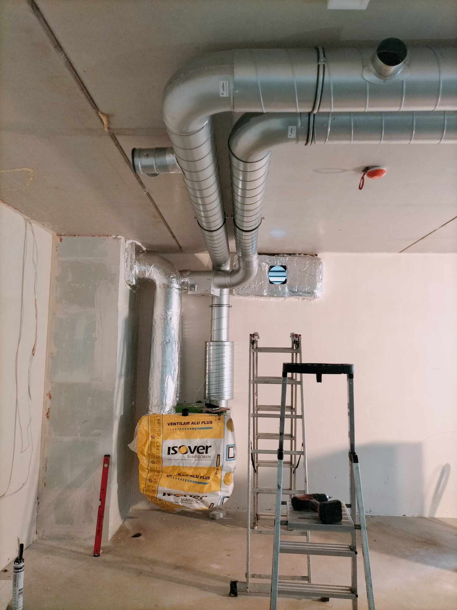 Montaż wentylacji z odzyskiem ciepła WANAS