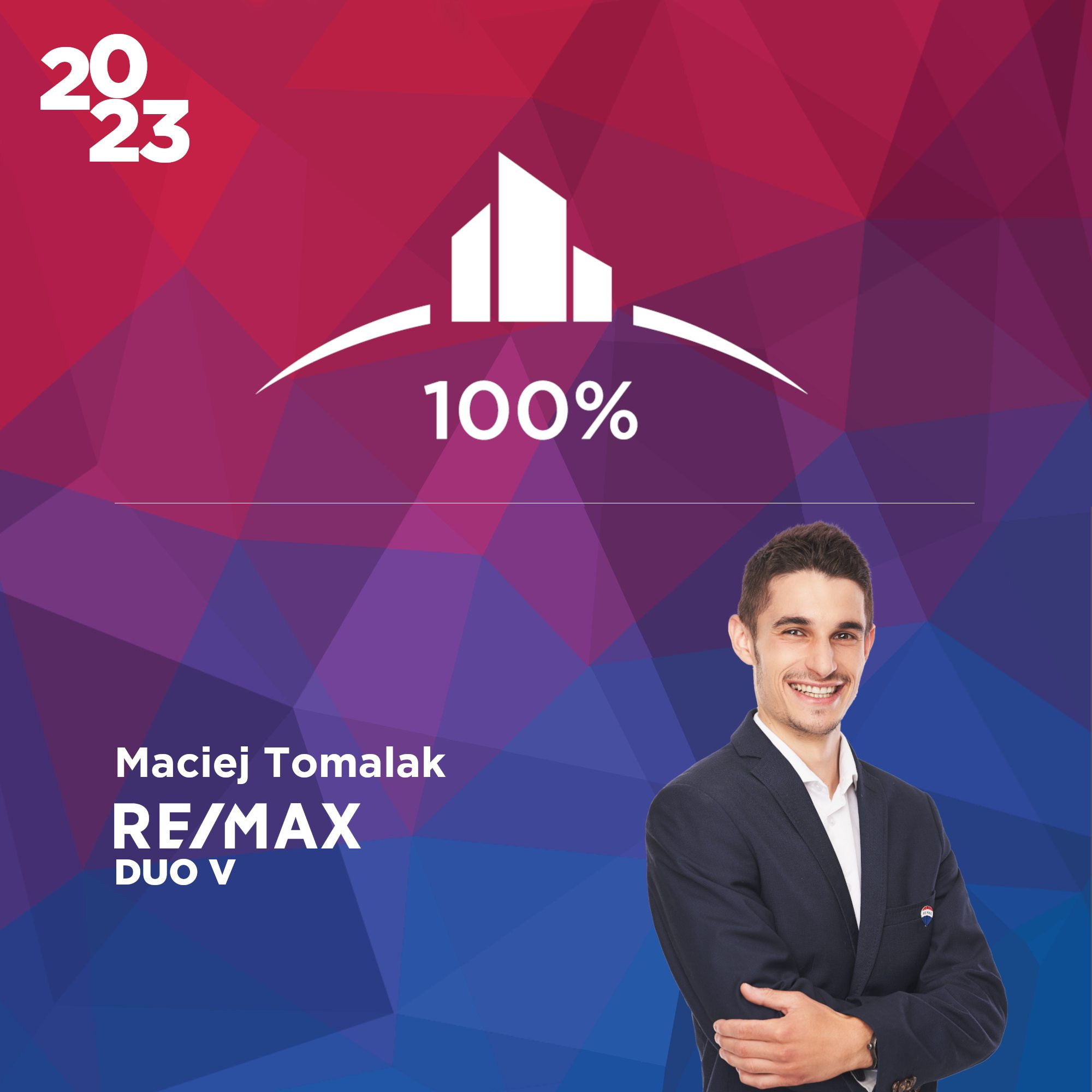 Międzynarodowa nagroda 100% Club za uzyskane wyniki w 2023 roku