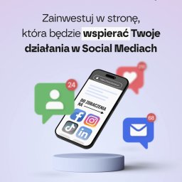 Strona zintegrowana pod Twoje Social media!