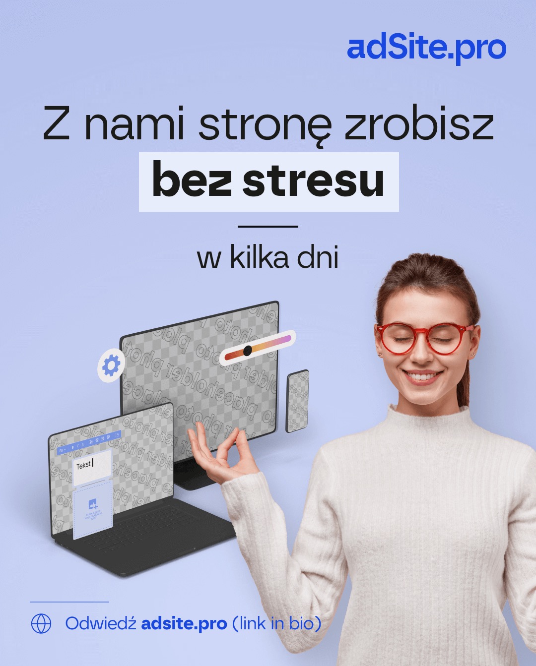 Ułatwiliśmy ten proces do granic możliwości. Tworzenie strony nie będzie już problemem!
