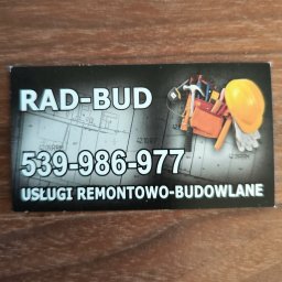 Rad-Bud usługi remontowo budowlane - Gładzie Na Mokro Grudziądz
