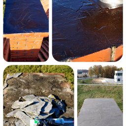 MS Michał Sikorski - Uzupełnienie zaprawy oraz zabezpieczenie czap kominowych przed dalszą erozją.