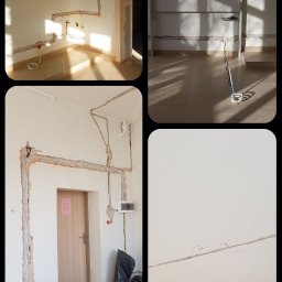 MS Michał Sikorski - Wykonanie instalacji elektrycznej w sali wykładowej.