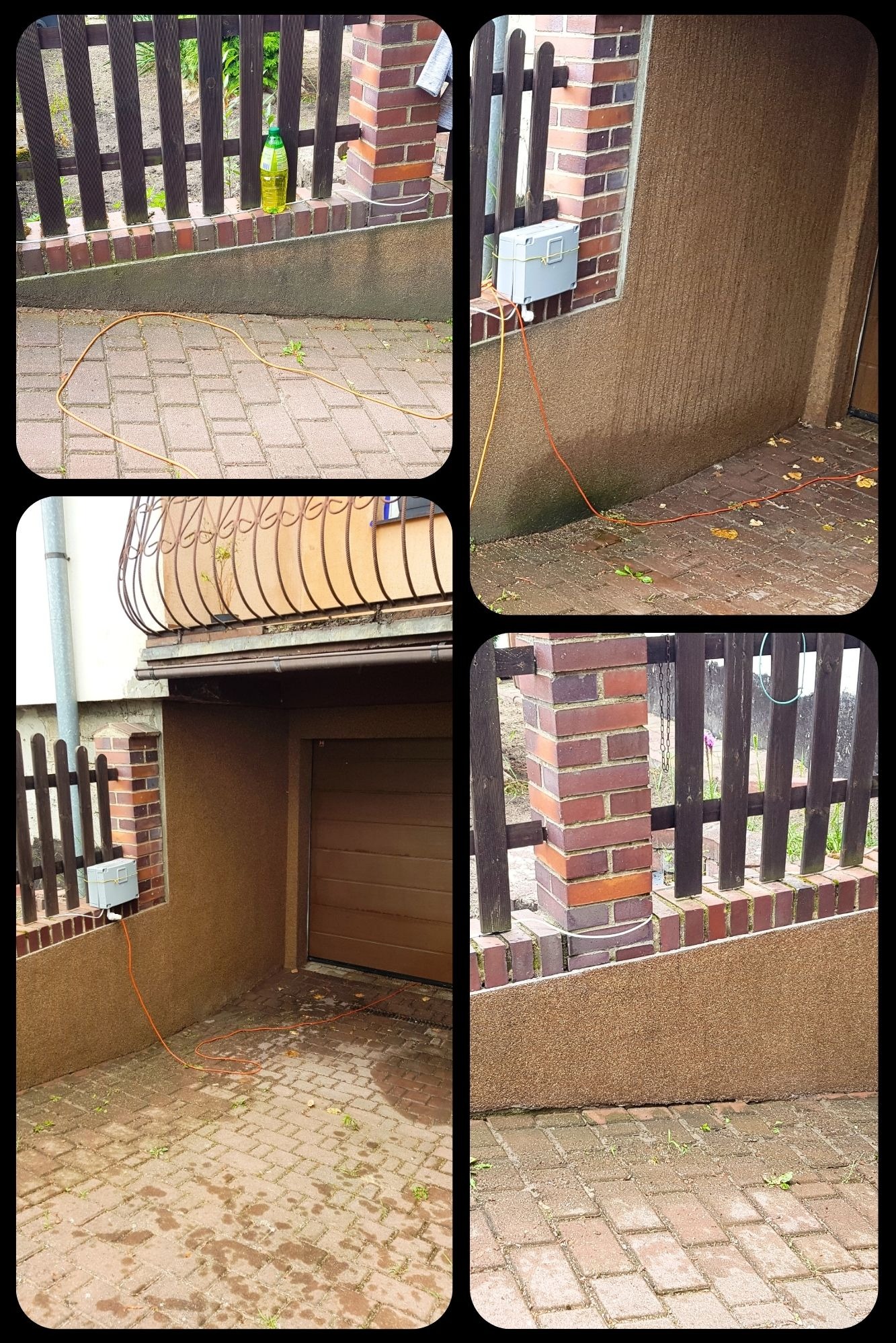 Mycie elewacji przed malowaniem.