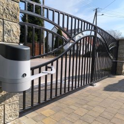 Napęd bramy dwuskrzydłowej NICE HOPP