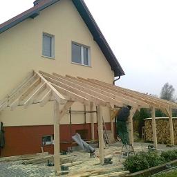 Usługi ciesielsko-dekarskie, dachy, pokrycia dachowe, konstrukcje drewniane, więźba dachowa