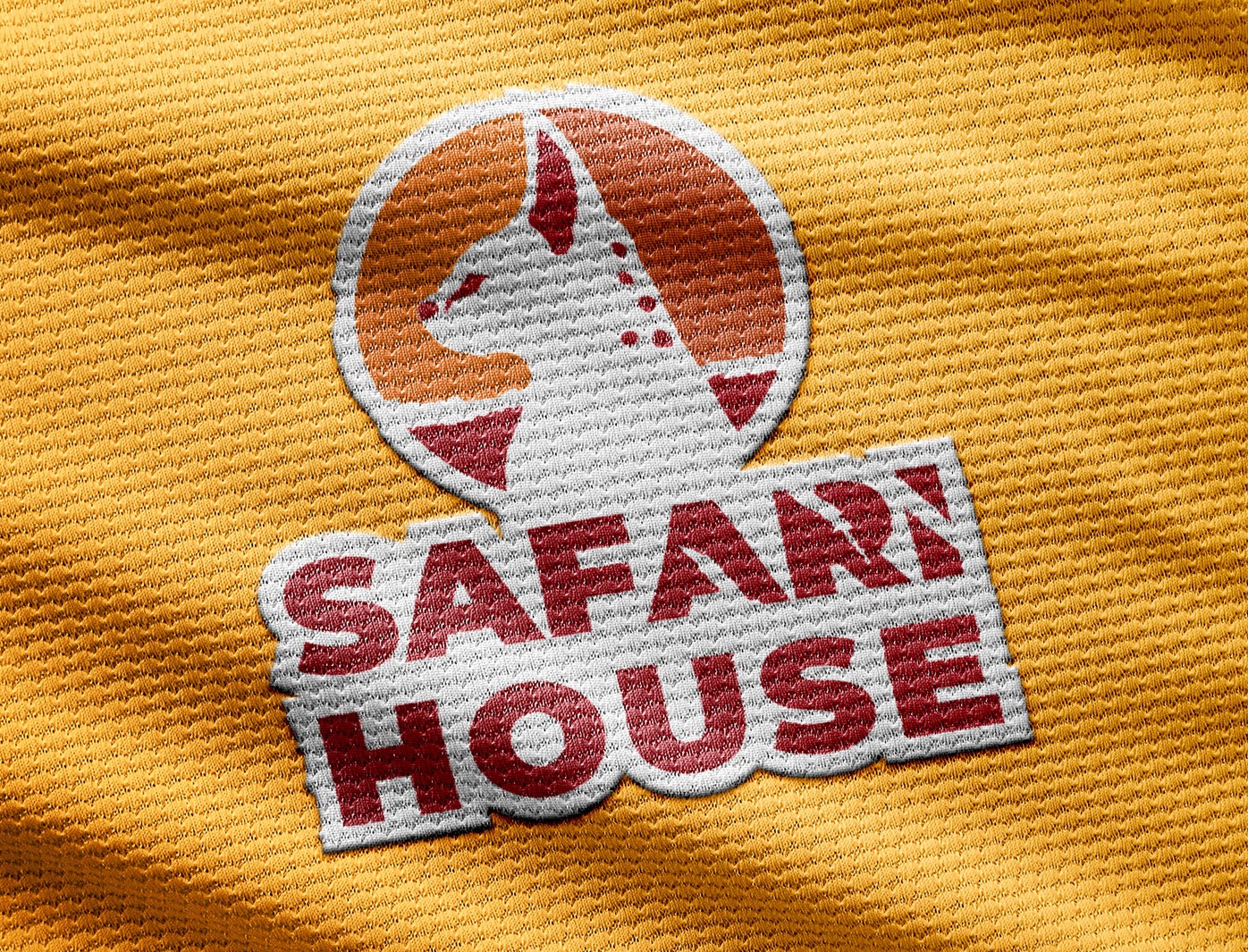 Projekt logo pensjonatu SAFARI HOUSE.