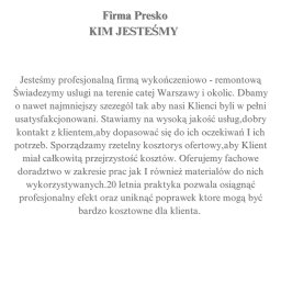 Wykończenia wnętrz Warszawa 3