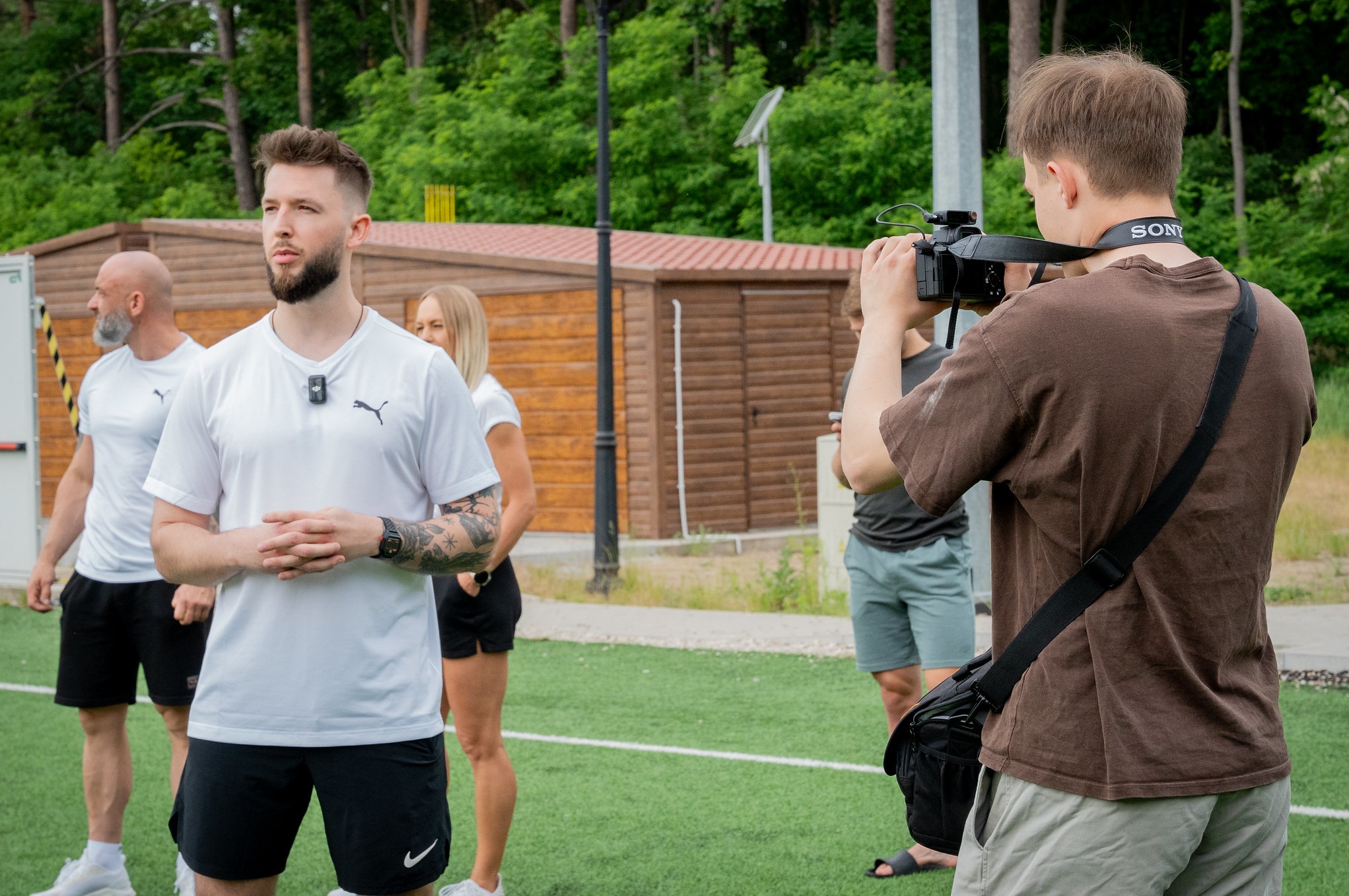 Kręcimy film z treningu Hyrox!