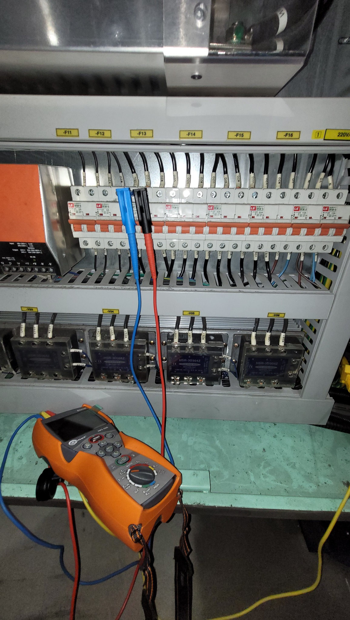 Pomiary Impedancji Pętli Zwarciowej Pomiedzy Fazami