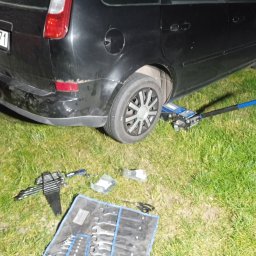 Wymiana łączników stabilizatora tył focus c-max