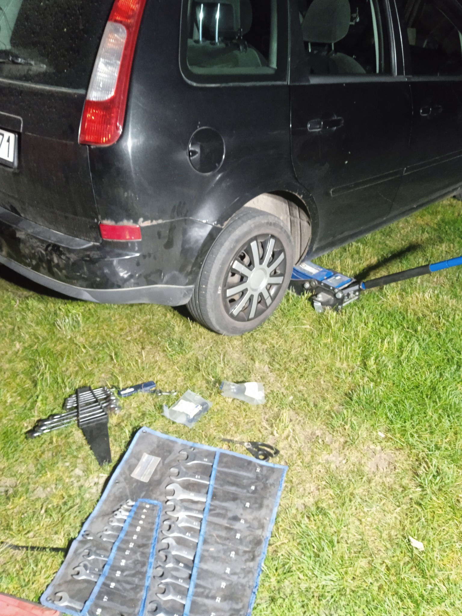 Wymiana łączników stabilizatora tył focus c-max