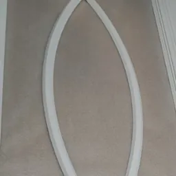 Witryna lakierowana RAL 9003 mat