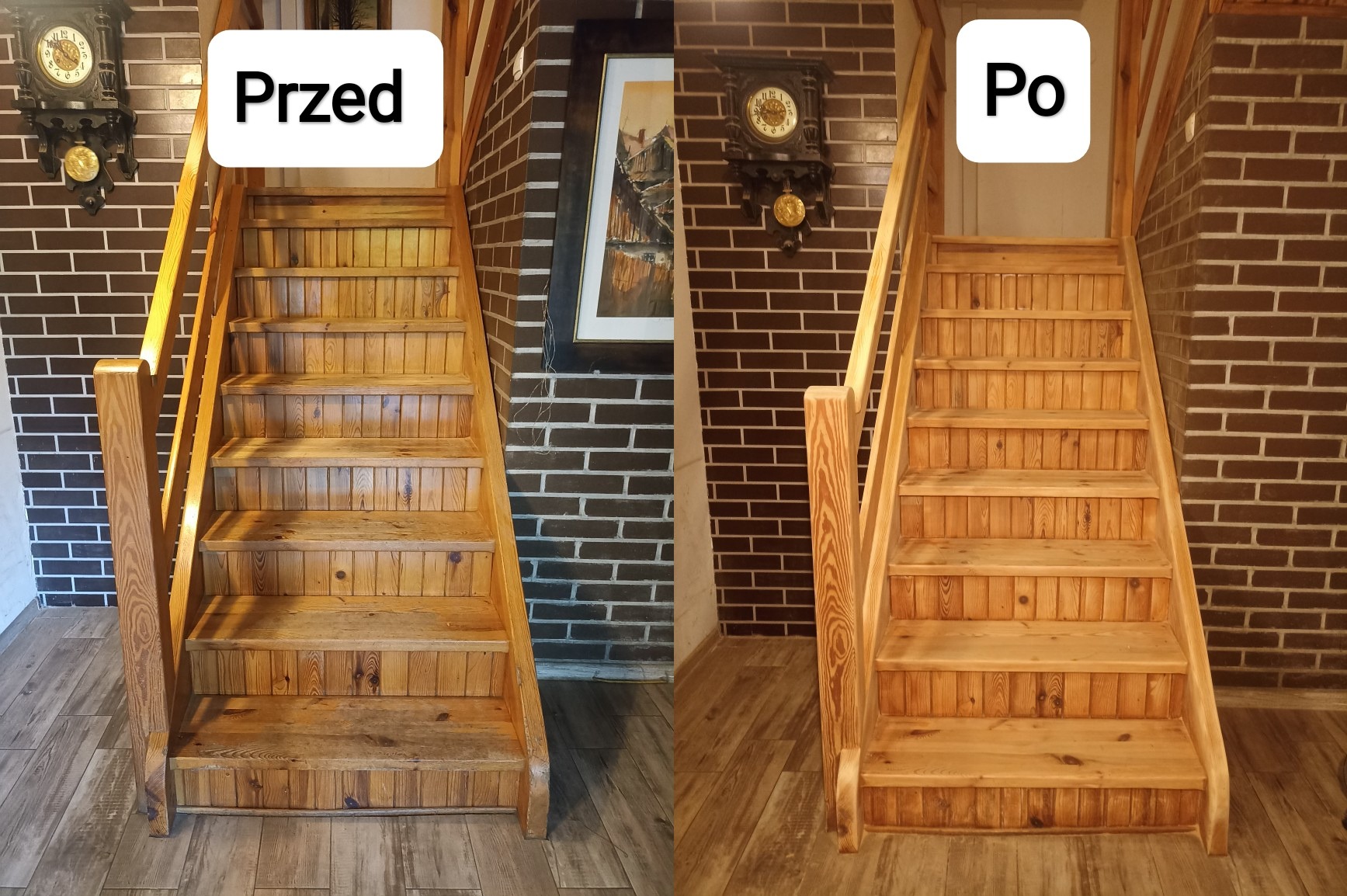 Renowacja schodów.