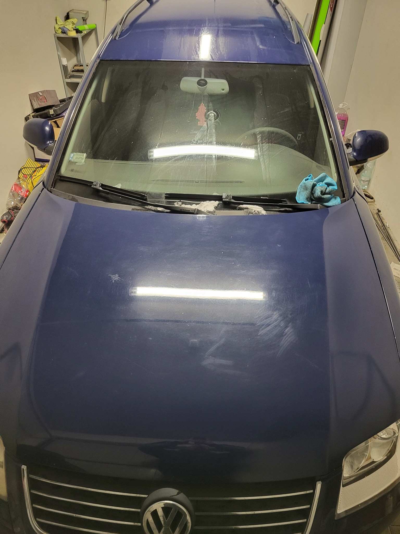 Korekta lakieru PRZED