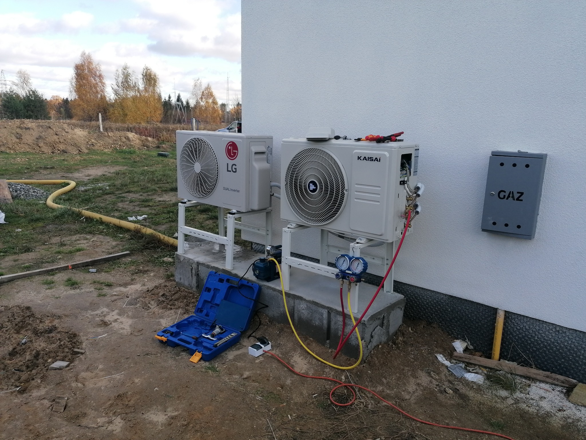 KAISAI multi split 2.5kw 3.5kw LG split 5kw