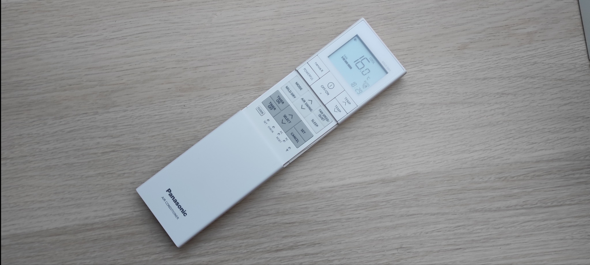 pilot do sterowania klimatyzacją