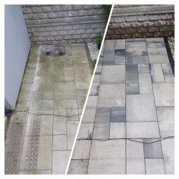 Mycie kostki brukowej Łódź 2