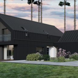 Dom jednorodzinny z garażem w Stróży