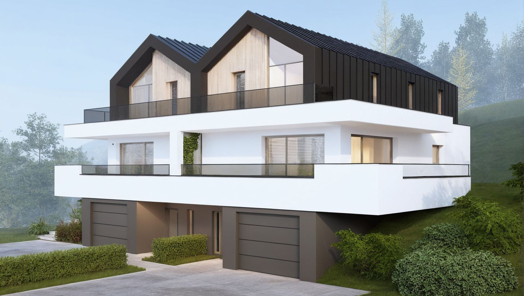 Bliźniak w Osieczanach.