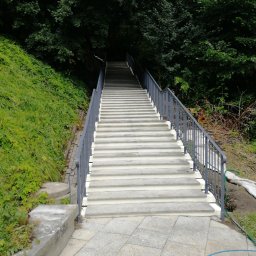 PKZ nad Łódką Sp. z o.o. - Remont schodów i tarasów w warszawskim parku Agrykola