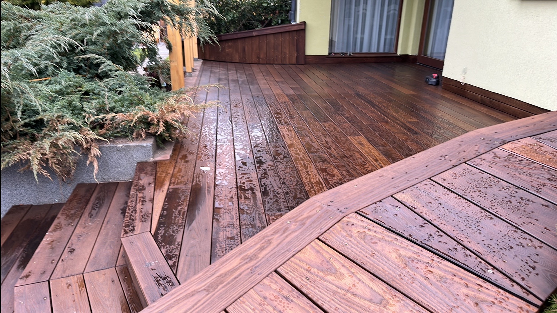 Mierzyn- taras , deska thermo jesion