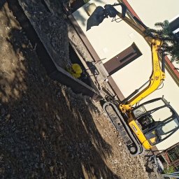 Niwelacja terenu Gródek nad Dunajcem 1