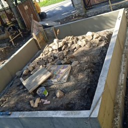 Niwelacja terenu Gródek nad Dunajcem 2