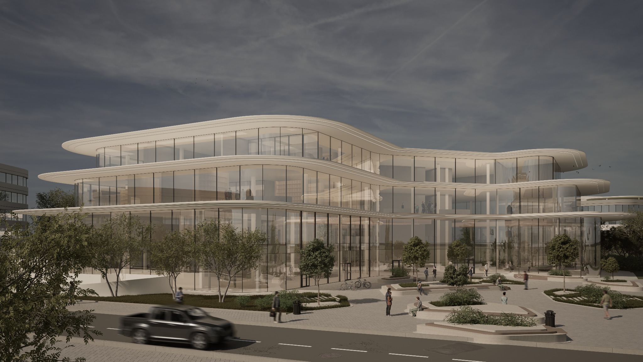 Projekt nowoczesnej biblioteki publicznej