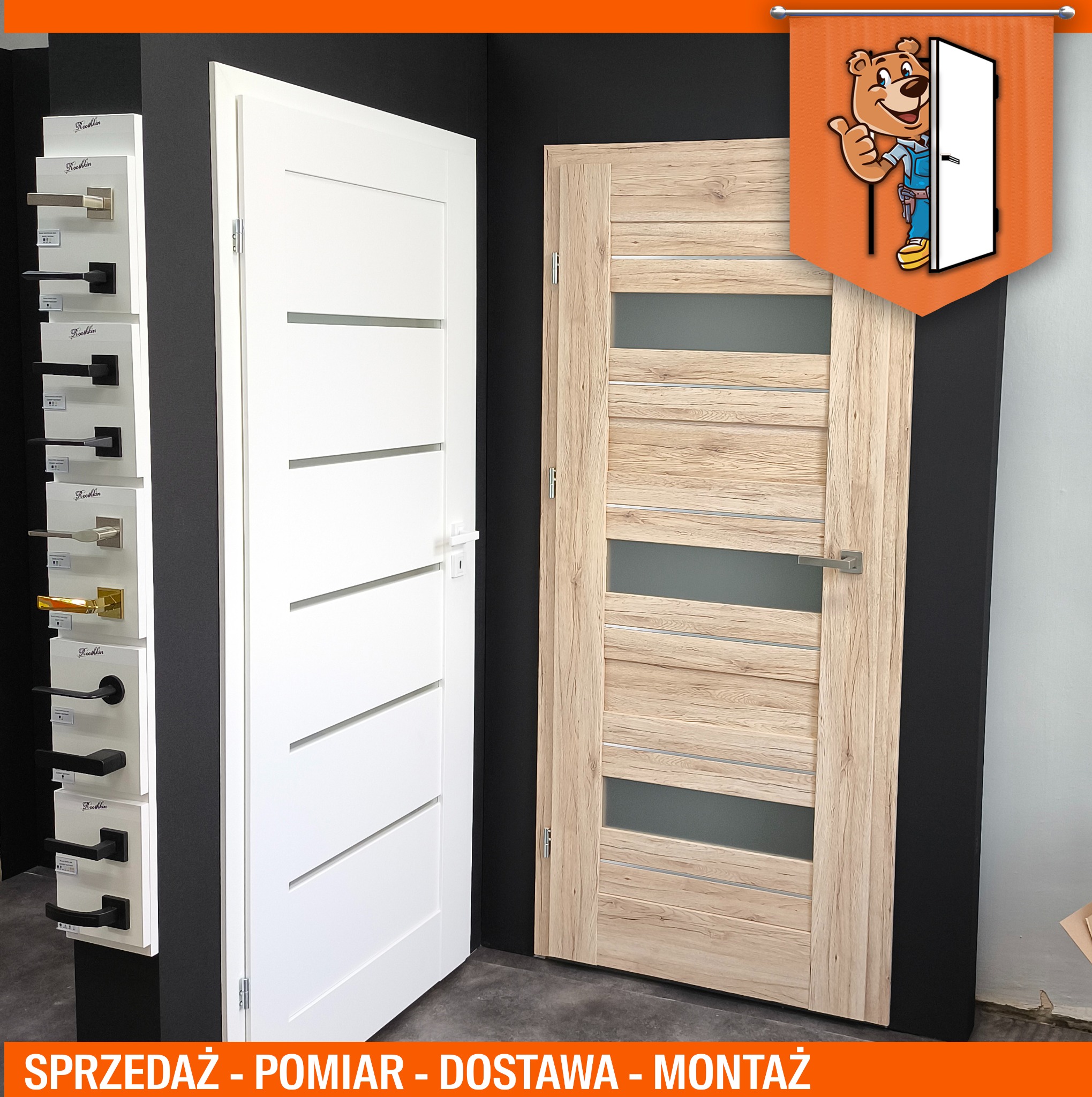 4House - drzwi wewnętrzne z pomiarem, dostawą i montażem