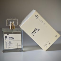 Kadr reelsa dla marki perfum Made In Lab 