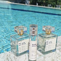 Kadr z reelsa dla marki perfum Made In Lab