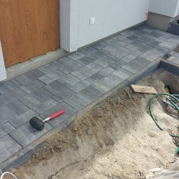 Układanie kostki brukowej Polska Nowa wieś 2