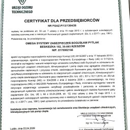 Omega Systemy Zabezpieczeń Bogusław Pytlak - 