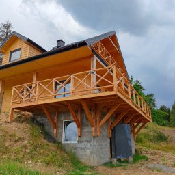 Schody drewniane Bystrzyca Kłodzka 4