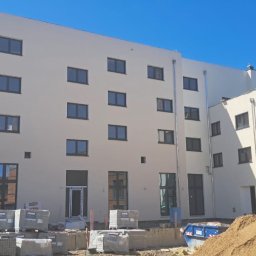 Prace elewacyjne. Miasto Hanower 