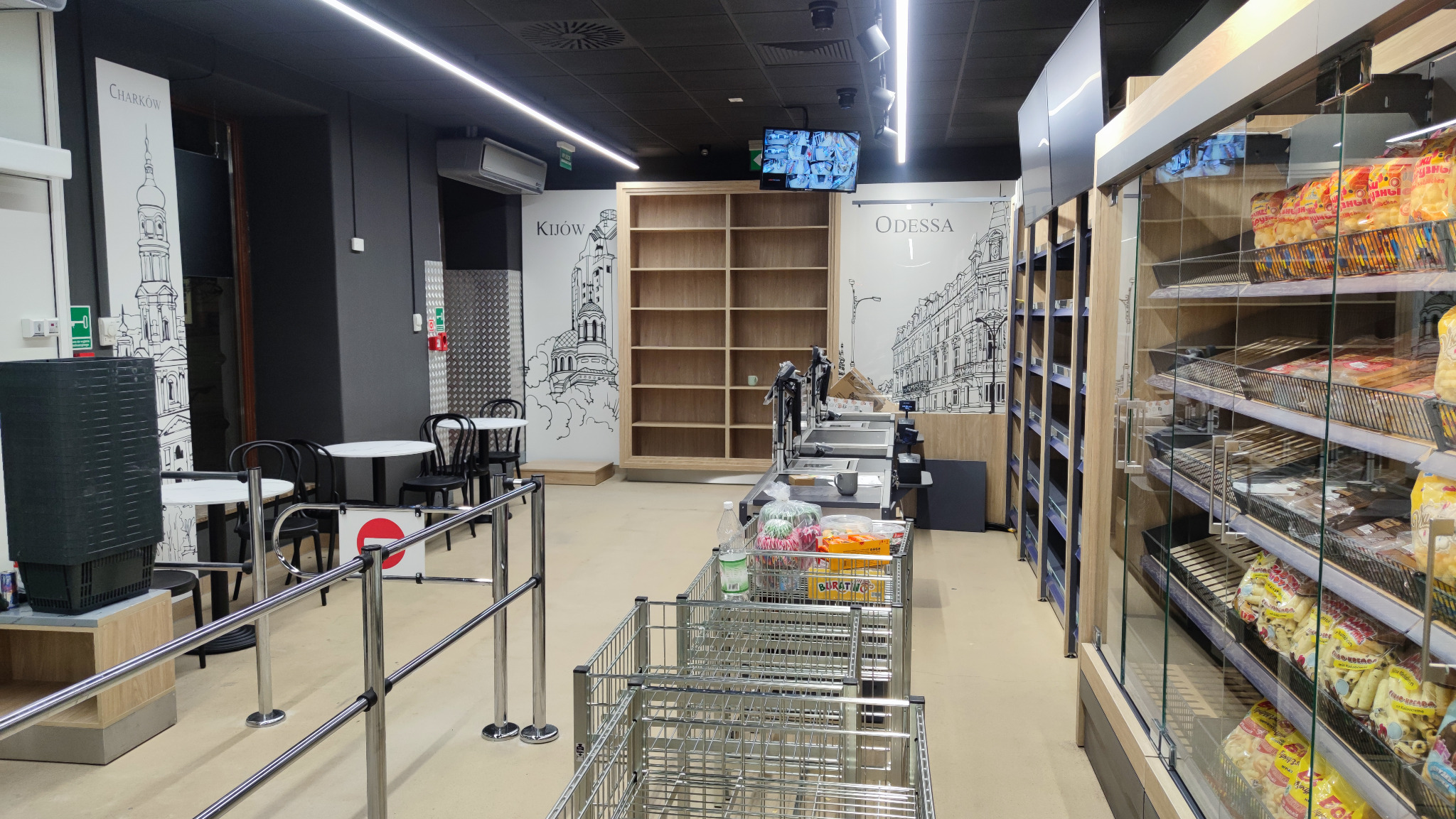 Remont sklepu spożywczego w Kielcach