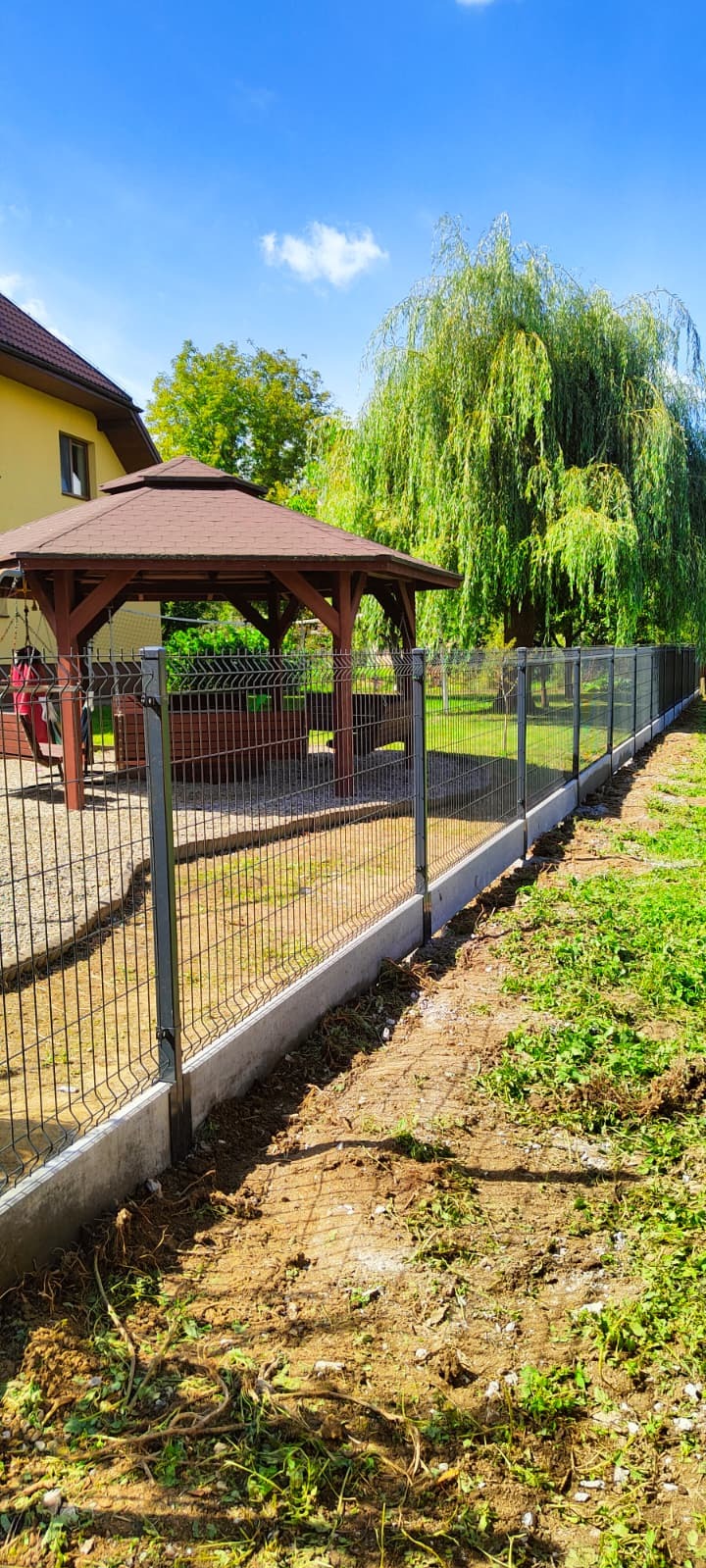 Realizacja ogrodzenia z paneli 3d