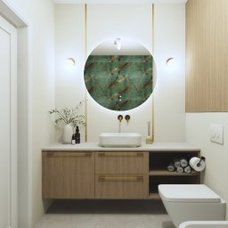 Projekt łazienek dla klienta, obecnie w trakcie realizacji.