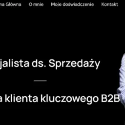 Strona internetowa typu portfolio wykonana przez Imagine Website