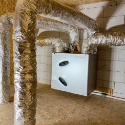 Montaż rekuperacji w domu Wągrowiec