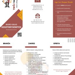 Kompleksowe usługi kosztorysowe.