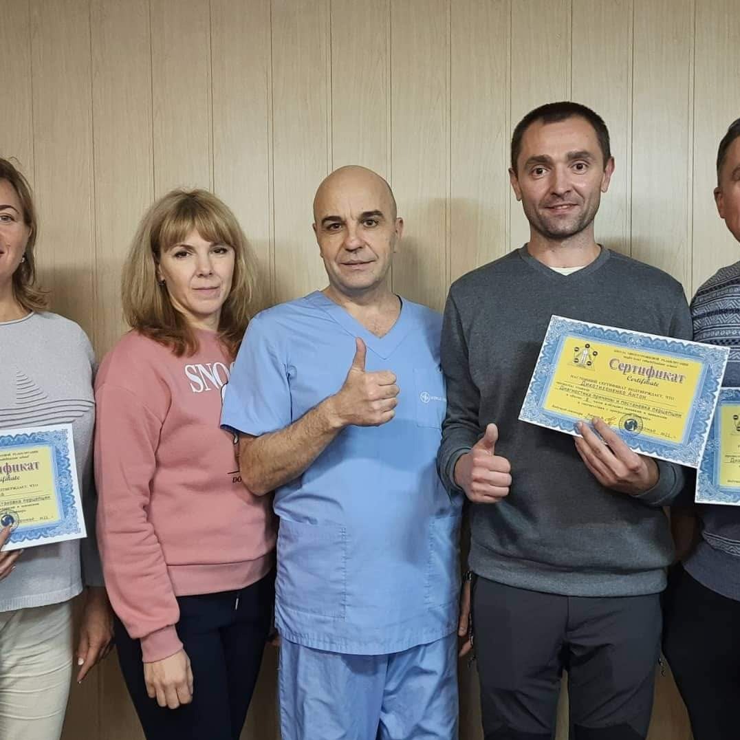 Inscenizacja percepcji - miasto Zaporoże.