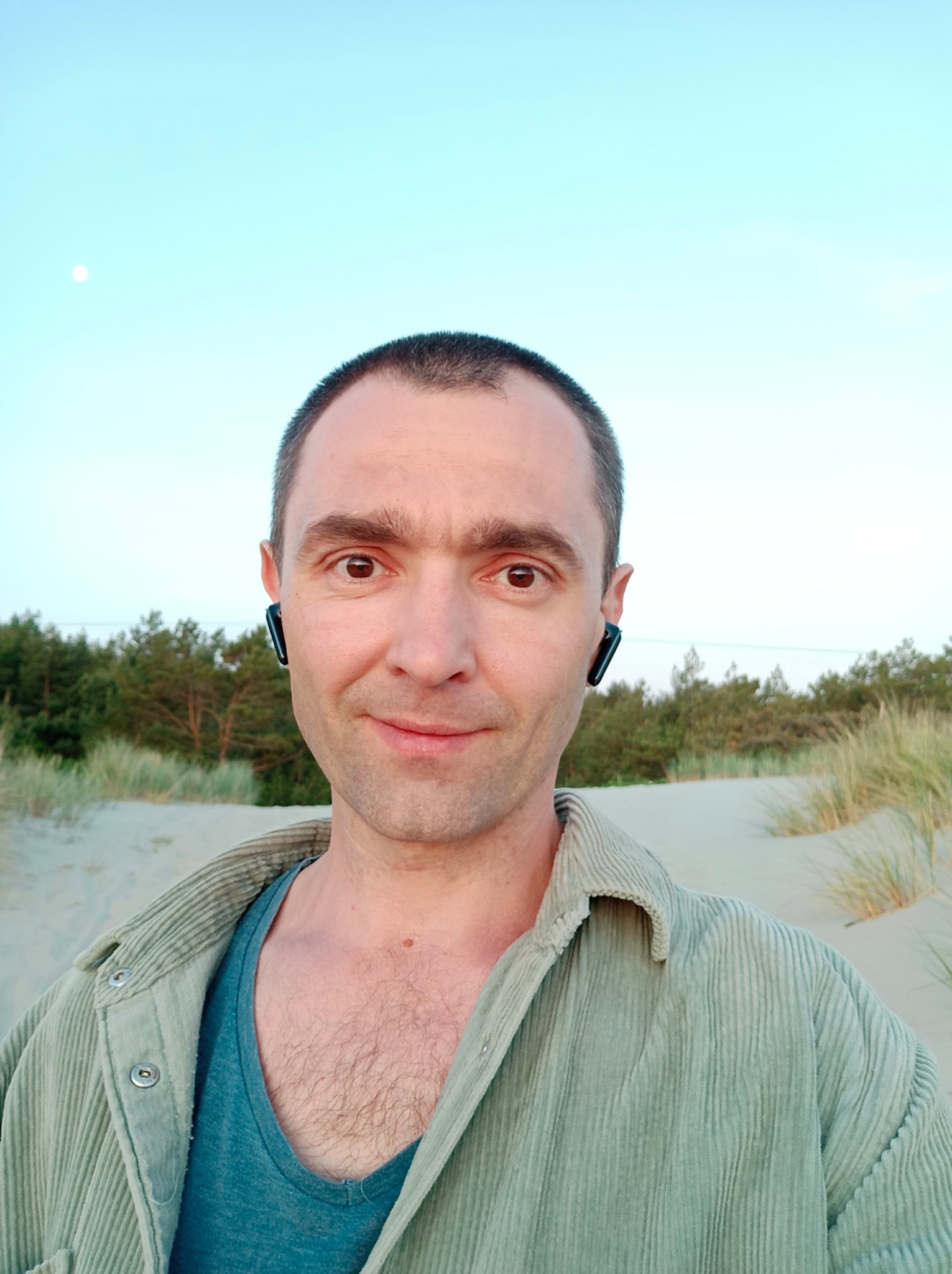 Nad Morzem Bałtyckim.