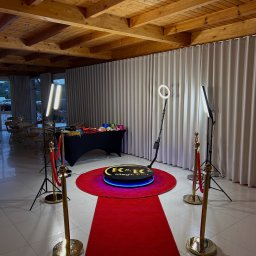 Oferowana przez nas fotobudka 360. 