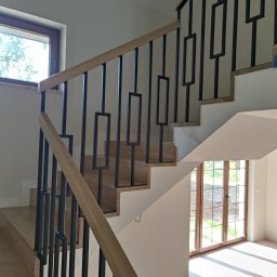 Schody drewniane Puławy 4