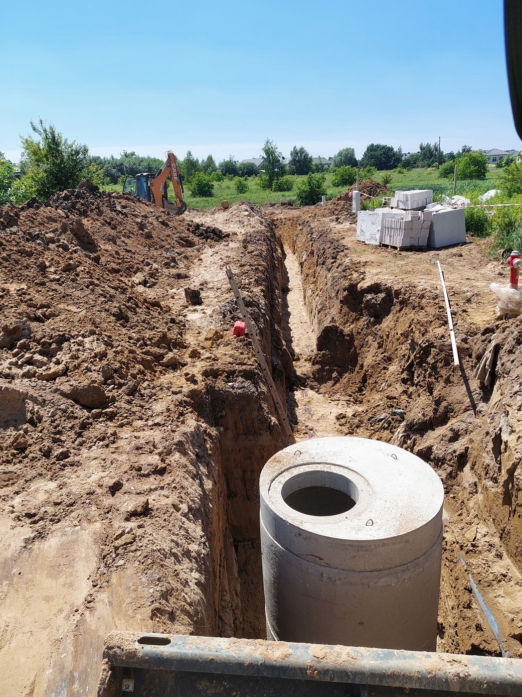 Budowa odcinka sieci kanalizacji sanitarnej ZWik Szczecin