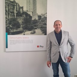 Pru (Prudential) - przed wojną w Warszawie (na fot. wieżowiec 1935 r.)