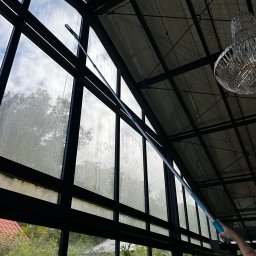 Mycie okien na wysokości 