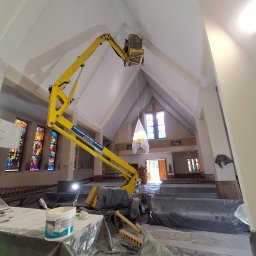 Malowanie wnętrza kosciola